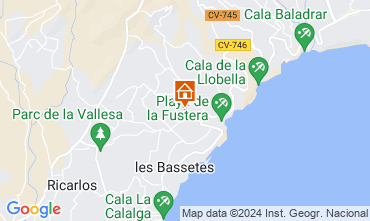 Mapa Calpe Vivenda 124863