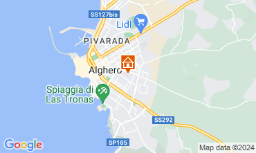 Mapa Alghero Apartamentos 78463