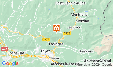 Mapa Praz de Lys Sommand Apartamentos 120602