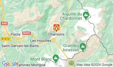 Mapa Chamonix Mont-Blanc Apartamentos 66847