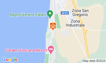 Mapa San Vincenzo Apartamentos 127220