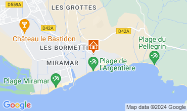 Mapa La Londe-les-Maures Apartamentos 68566