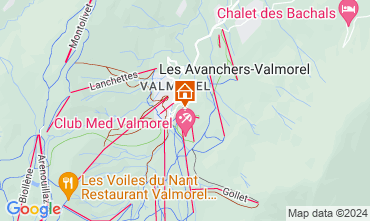 Mapa Valmorel Apartamentos 90512