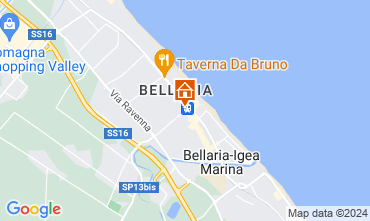 Mapa Bellaria Igea Marina Apartamentos 121271