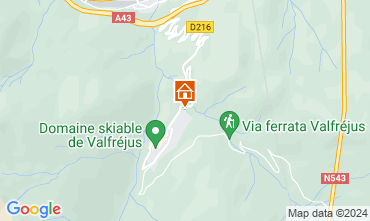 Mapa Valfrjus Chal 61756