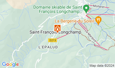 Mapa Saint Franois Longchamp Apartamentos 67175