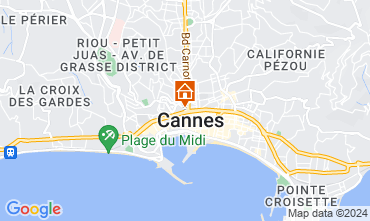 Mapa Cannes Apartamentos 58684