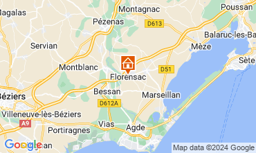 Mapa Agde Casa 123323