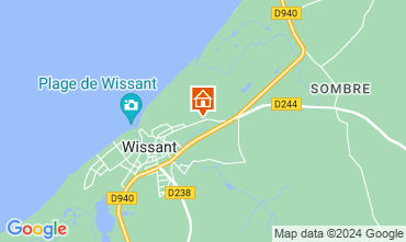 Mapa Wissant Casa 69424