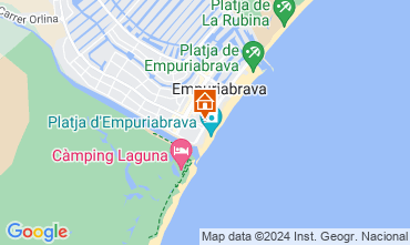 Mapa Empuriabrava Apartamentos 68823