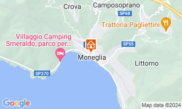 Mapa Moneglia Apartamentos 128682