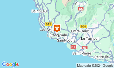 Mapa Saint Pierre (Réunion) Bungalow 126624