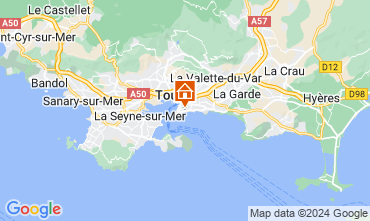 Mapa Toulon Estúdio 107828