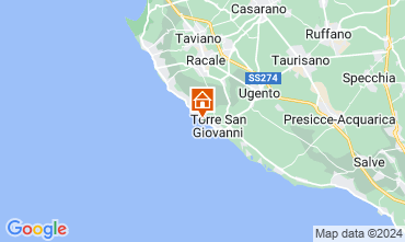 Mapa Ugento - Torre San Giovanni Estdio 121761