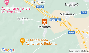 Mapa Budoni Apartamentos 78876