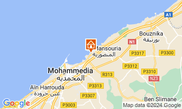 Mapa Mohammedia Apartamentos 128889