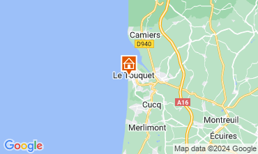 Mapa Le Touquet Estdio 71541