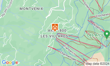 Mapa Les Arcs Estdio 68091