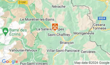 Mapa Serre Chevalier Estdio 122727