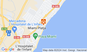 Mapa Miami Playa Apartamentos 34588