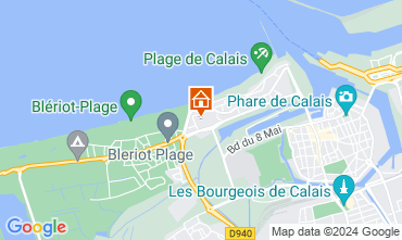 Mapa Calais Apartamentos 127119