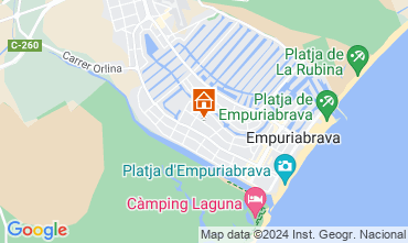 Mapa Empuriabrava Casa 115007