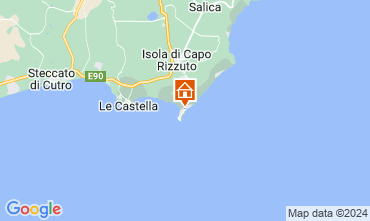 Mapa Isola di Capo Rizzuto Apartamentos 89444