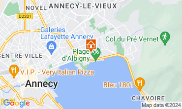 Mapa Annecy le Vieux Apartamentos 121753