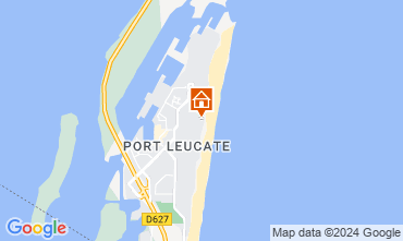 Mapa Port Leucate Apartamentos 85465