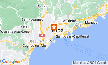 Mapa Nice Apartamentos 78856