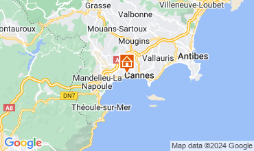 Mapa Cannes Apartamentos 73628