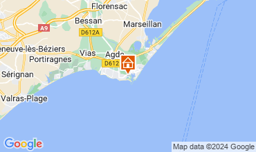 Mapa Cap d'Agde Estúdio 6233