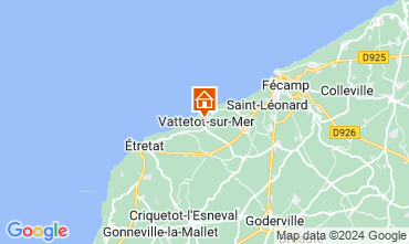 Mapa Etretat Casa 59747