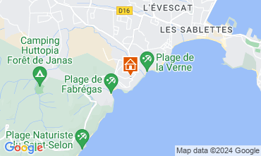 Mapa La Seyne sur Mer Apartamentos 82690