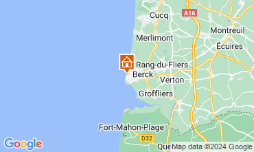 Mapa Berck-Praia Apartamentos 124220