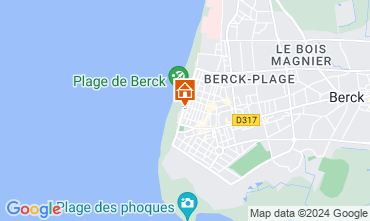 Mapa Berck-Praia Apartamentos 124220