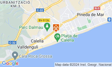 Mapa Calella de Mar Apartamentos 8169