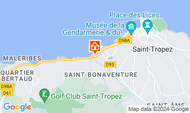 Mapa Saint Tropez Apartamentos 118899