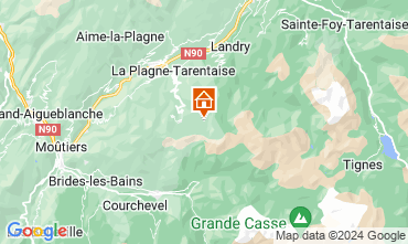 Mapa La Plagne Estdio 122826