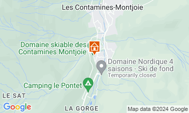 Mapa Les Contamines Montjoie Estdio 50448