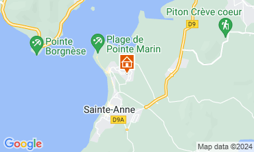 Mapa Sainte Anne (Martinique) Estdio 30963