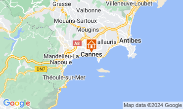 Mapa Cannes Apartamentos 94822