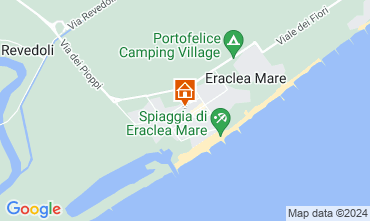 Mapa Eraclea Mare Apartamentos 41513