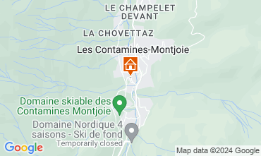 Mapa Les Contamines Montjoie Chalé 930