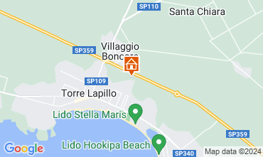 Mapa Porto Cesareo Vivenda 121631