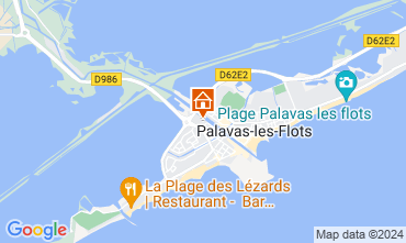 Mapa Palavas-les-Flots Estdio 128778