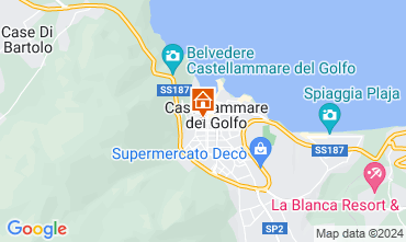 Mapa Castellammare del Golfo Apartamentos 107745