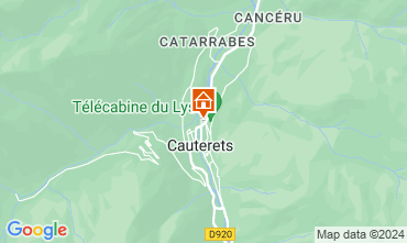 Mapa Cauterets Estdio 122087