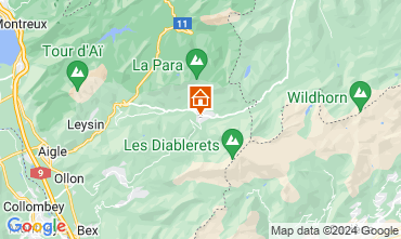 Mapa Les Diablerets Apartamentos 73953