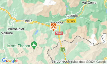 Mapa Valfrjus Apartamentos 121372